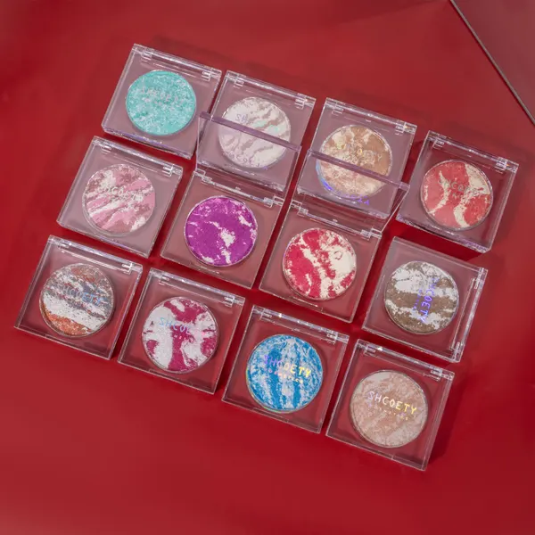 Tri-Color Gradient Highlight Blush