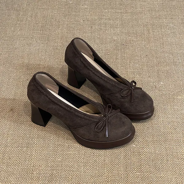 Buckle Strap Mary Jane Heels