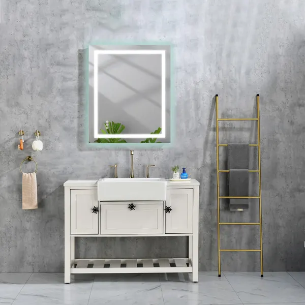 40x30 LED Vanity Mirror with Anti-Fog
