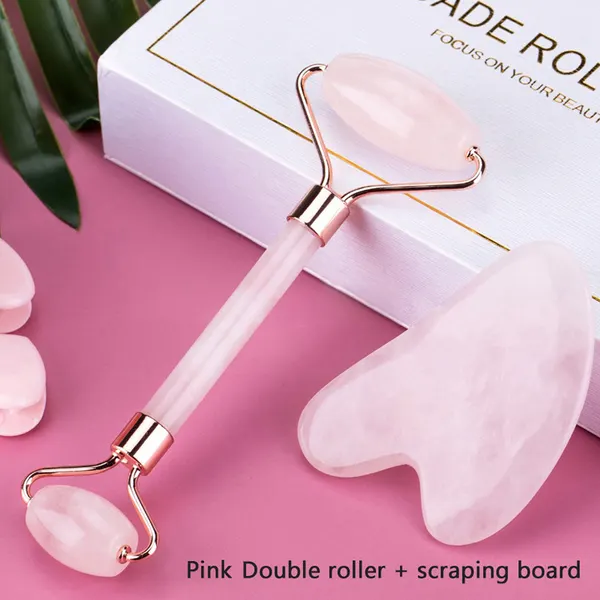 Resin Gua Sha Roller and Scraper Duo