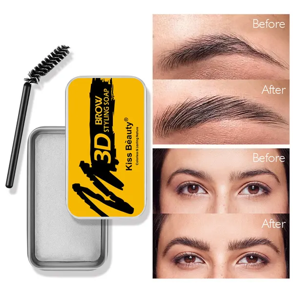 Clear Brow Shaping Soap with Brush