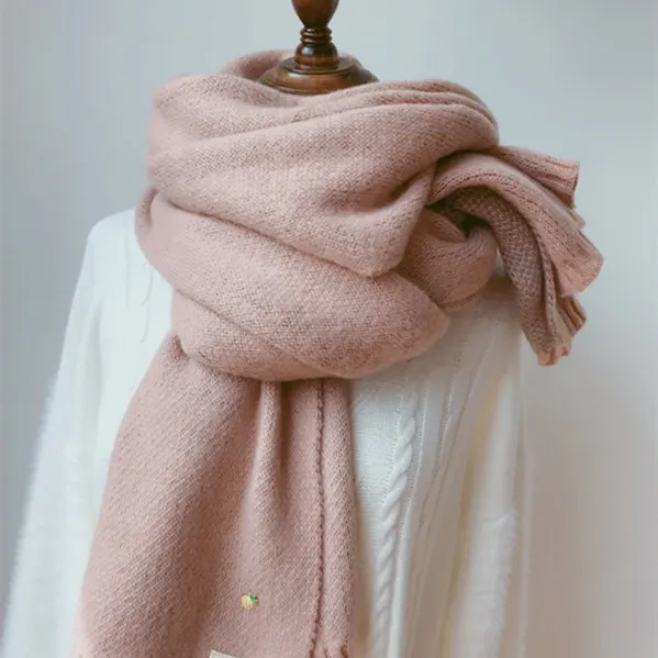 Faux Cashmere Long Winter Scarf