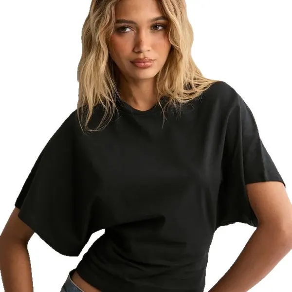 Batwing Sleeve Printed Tee