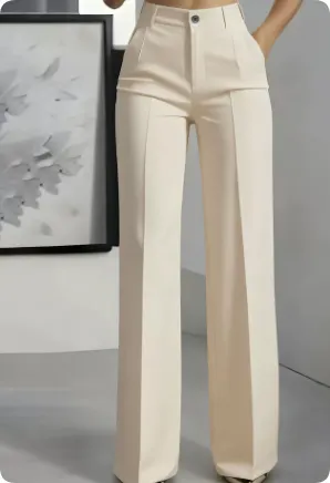 Minimalist White Pants