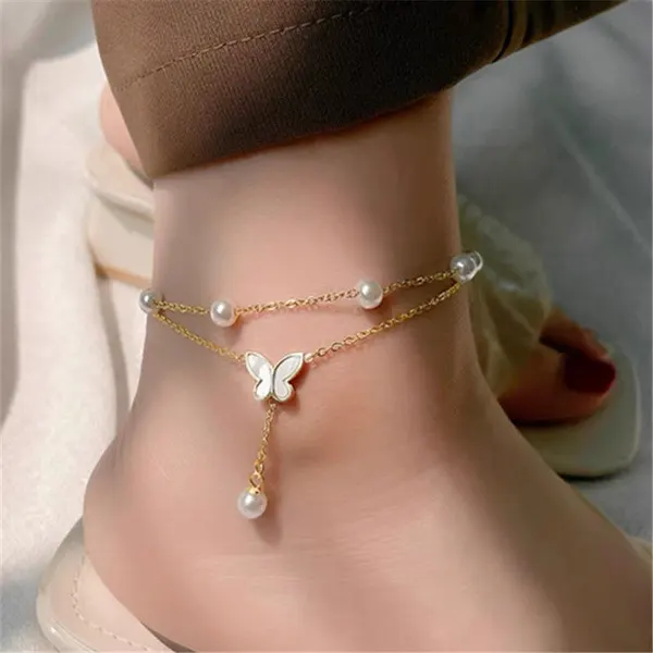 Gold Stainless Steel Anklet