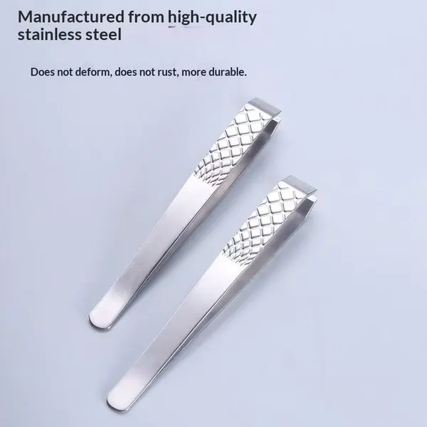 Textured Precision Stainless Steel Tweezers