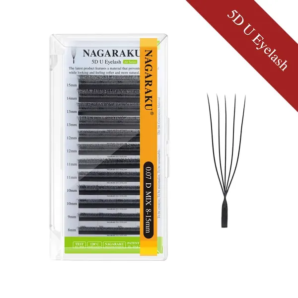 U-Shape Volume Lash Extension Trays