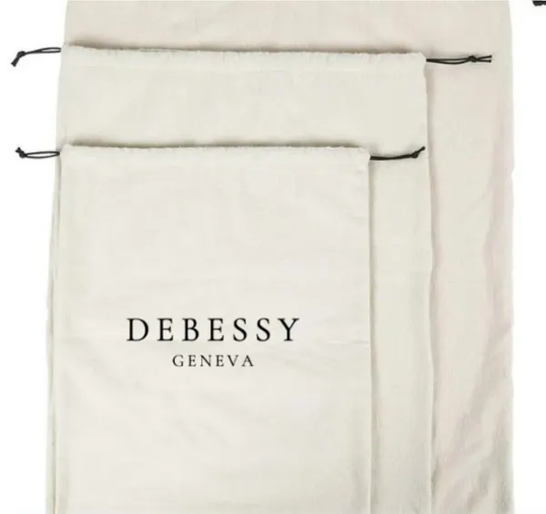 Rice White Flannel Storage Bag