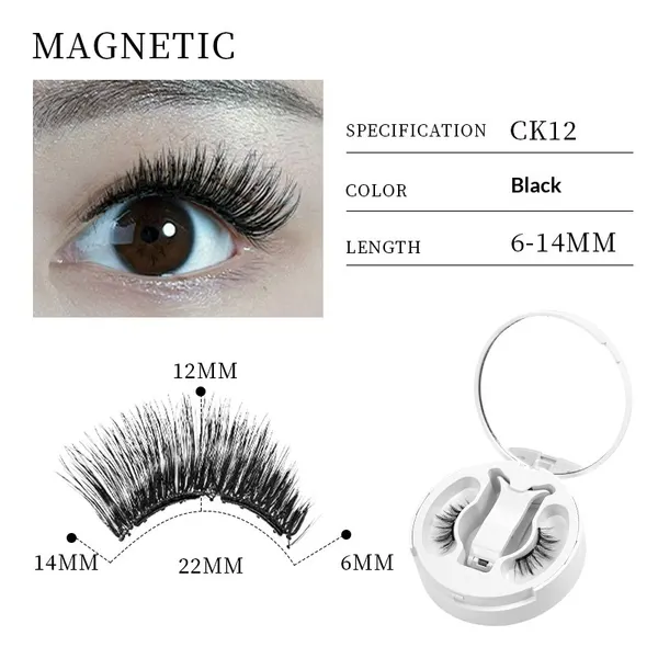 Soft Magnetic Glue-Free Lashes