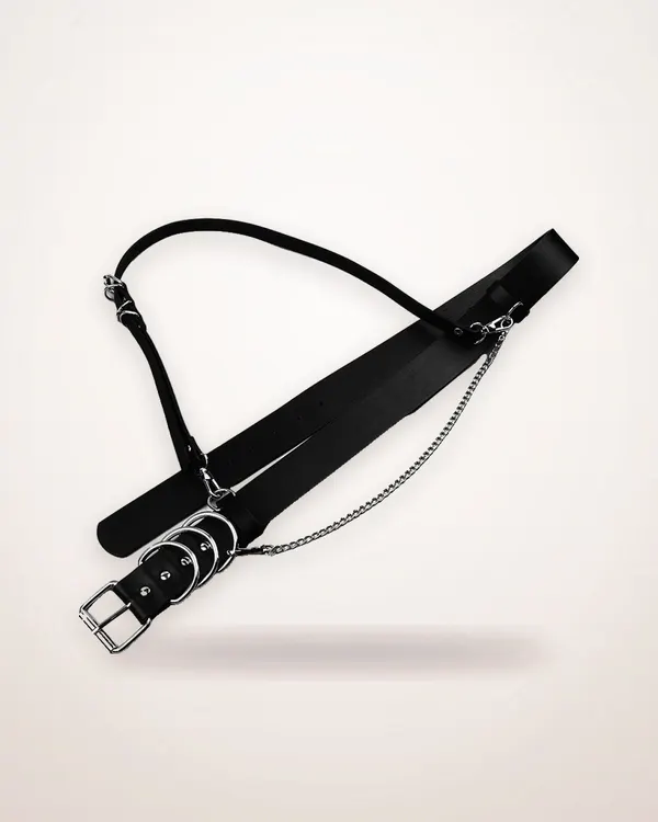 Chain Waist Belt with Shoulder Strap