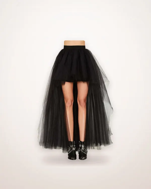 Vintage Swallowtail Long Skirt