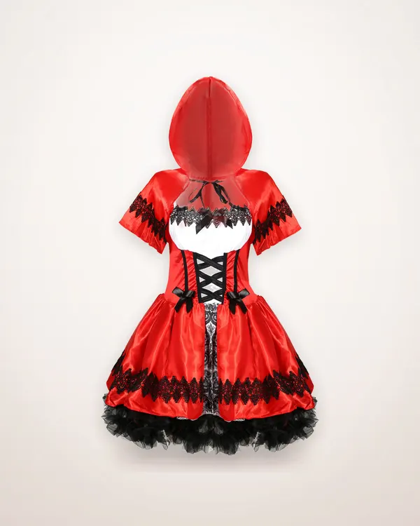 Cosplay Costume Set with Hat, Shawl and Gloves