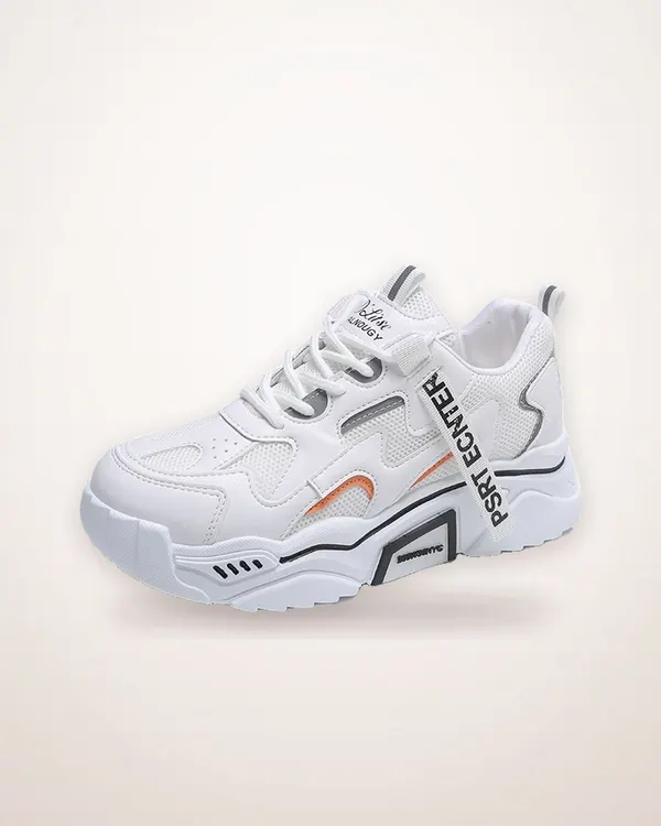 Chunky Platform Mesh Sneakers