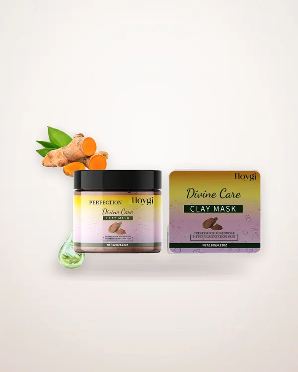 Kaolin and Turmeric Clay Mask