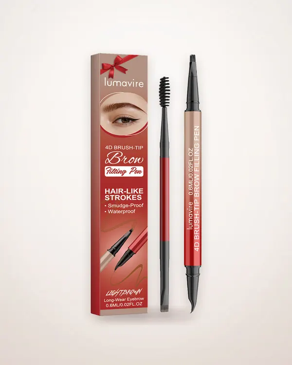 Waterproof Eyebrow Pencil with Brush