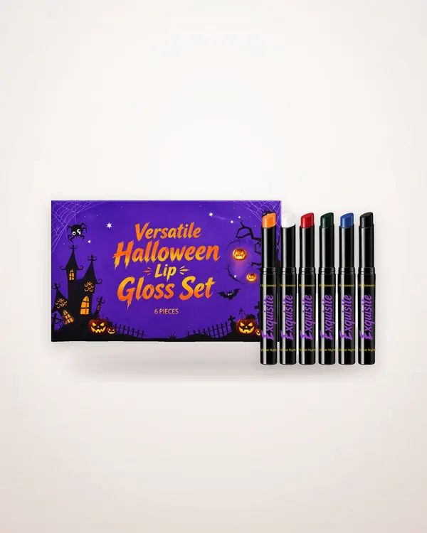 Halloween Six-Piece Lip Gloss Set