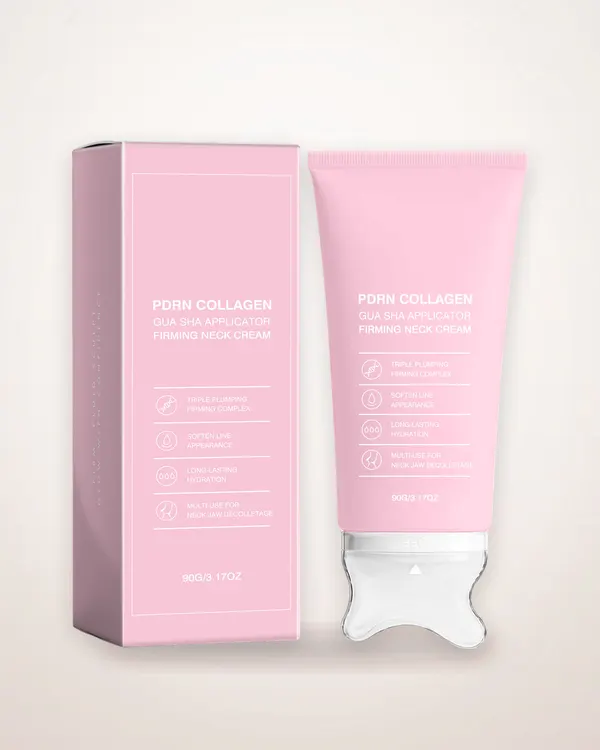 Collagen Gua Sha Neck Cream with Massage Head