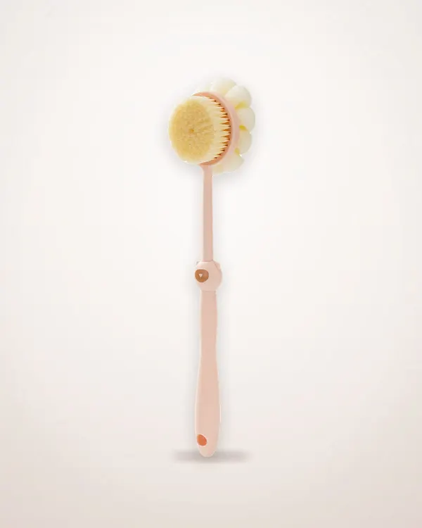 Double-Sided Bath Brush and Sponge