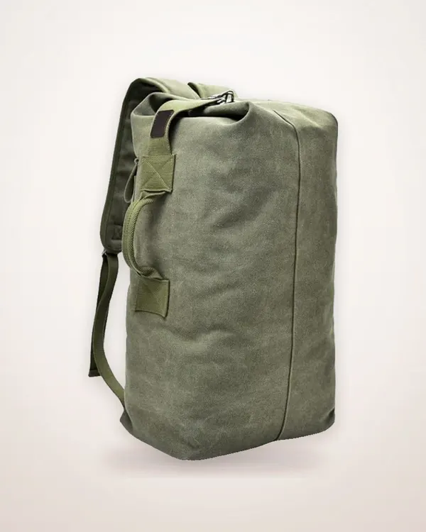 Expandable Travel Duffel with Curved Strap
