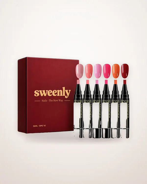 6-Piece Gel Polish Pen Set