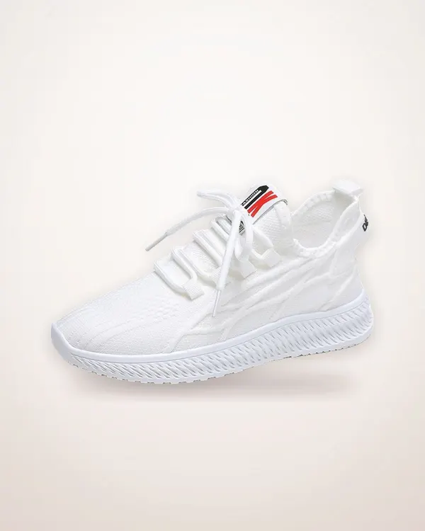 Chunky Mesh Platform Sneakers