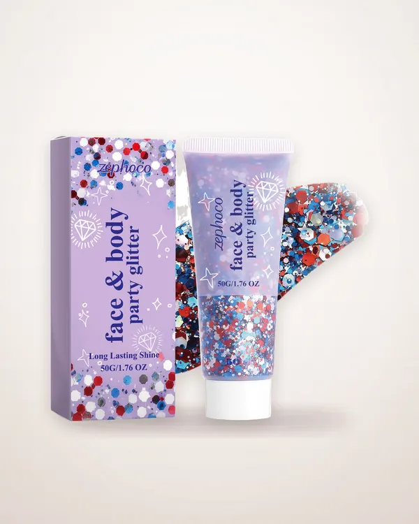 Pearlescent Gel Sequin Body Glitter