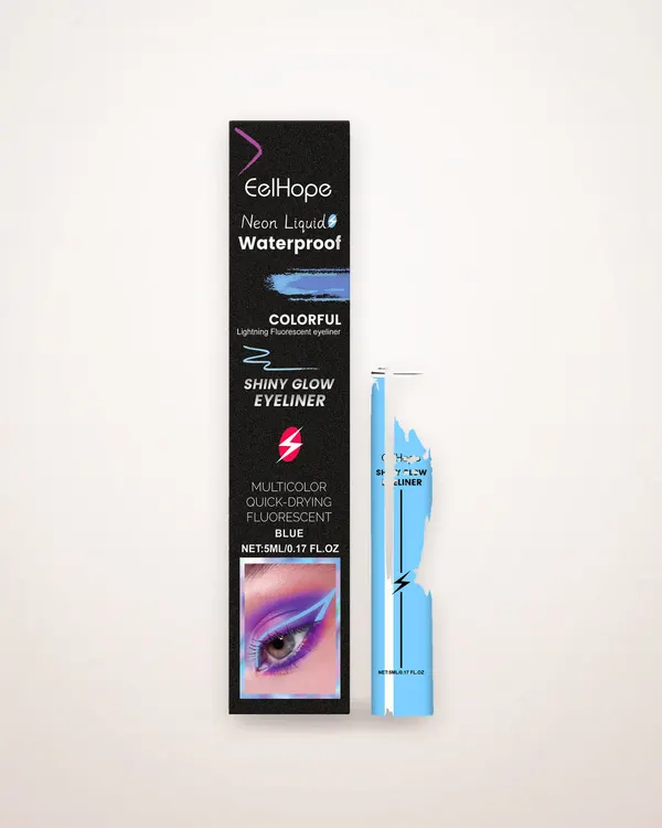 Fluorescent Blue Liquid Eyeliner