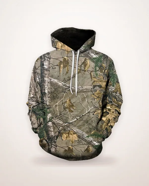 3D Blood Drop Print Hoodie