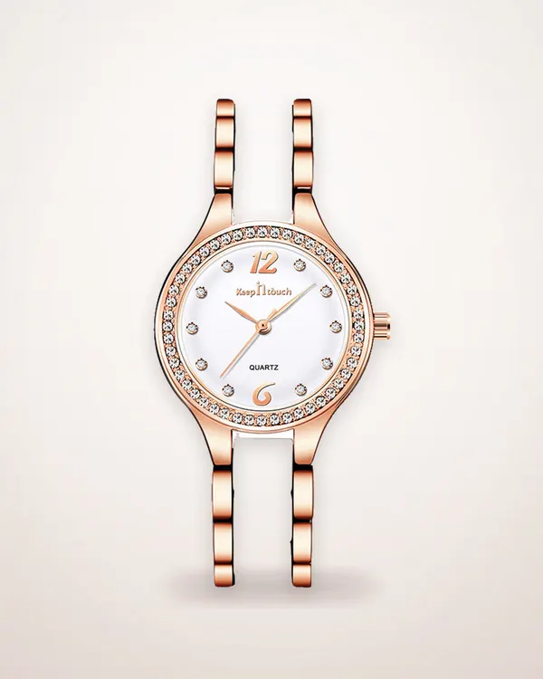 Ceramic and Alloy Quartz Watch