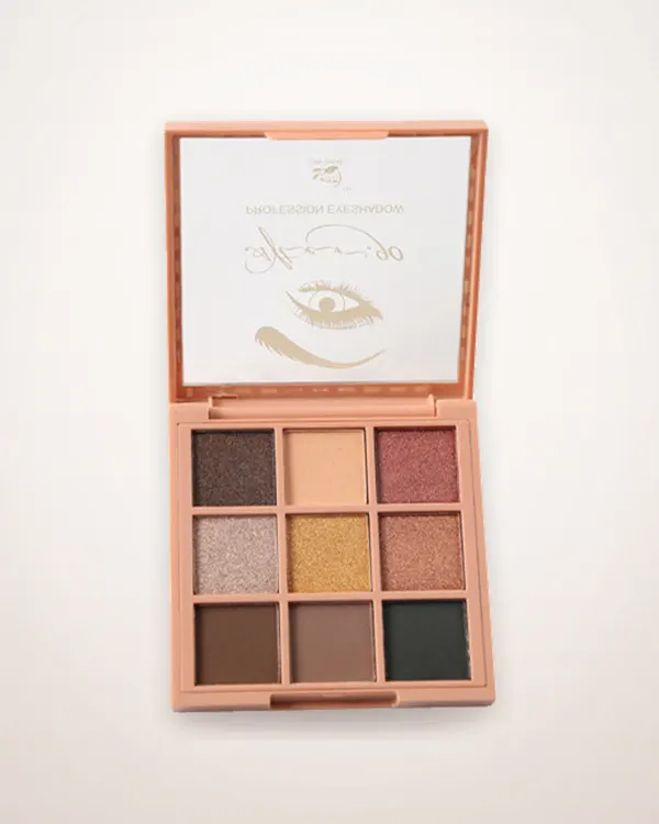 Nine-Shade Eyeshadow and Blush Palette
