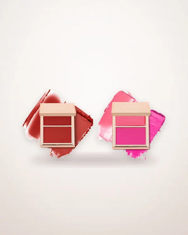 Cream and Powder Blush Duo