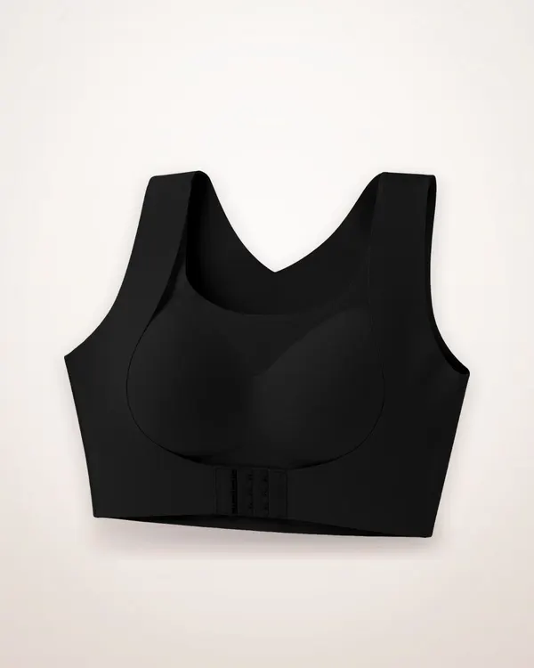 Front-Closure Backless Support Bra