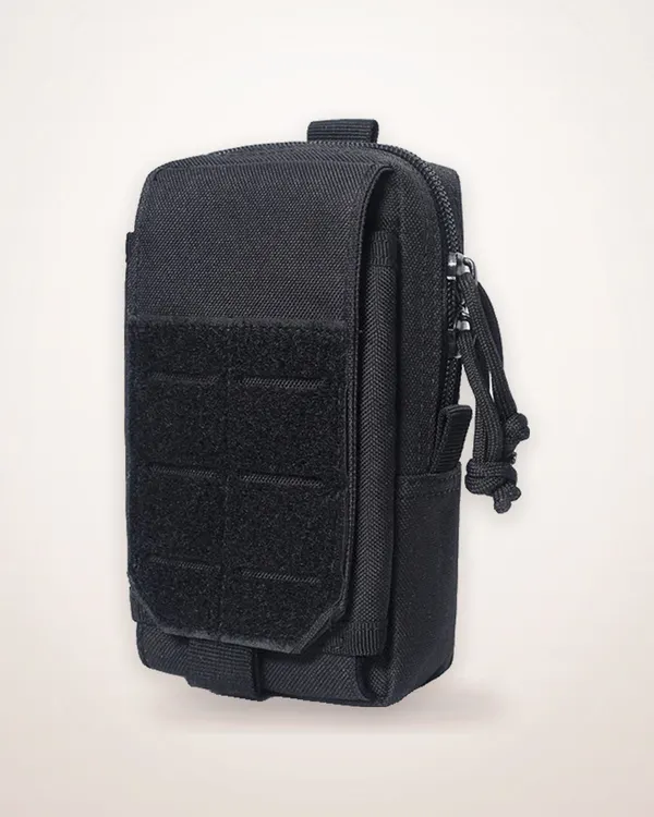 Compact Plaid Phone Waist Bag