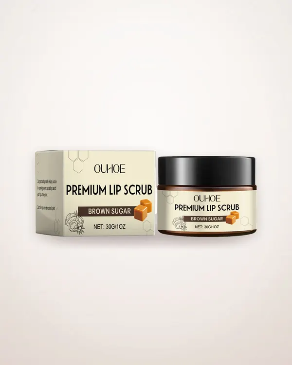 Brown Sugar Lip Scrub with Glycerin