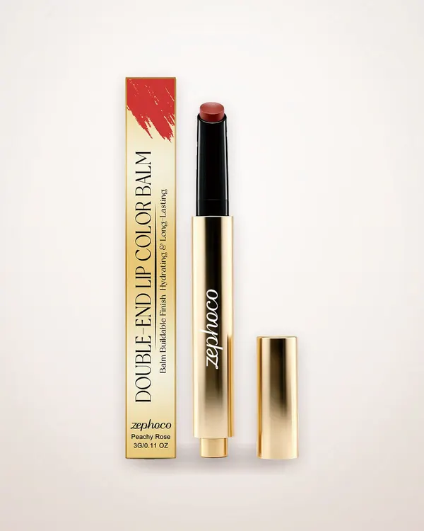 Double-End Peachy Rose Lip Pen