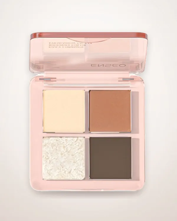 Four-Shade Matte Eyeshadow Palette