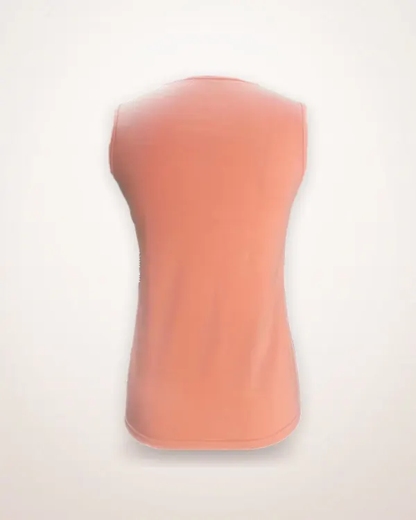 Solid Crew Neck Stretch Tank Top