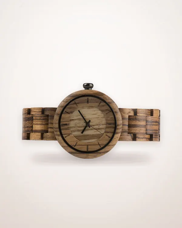 Bamboo Wood Quartz Watch