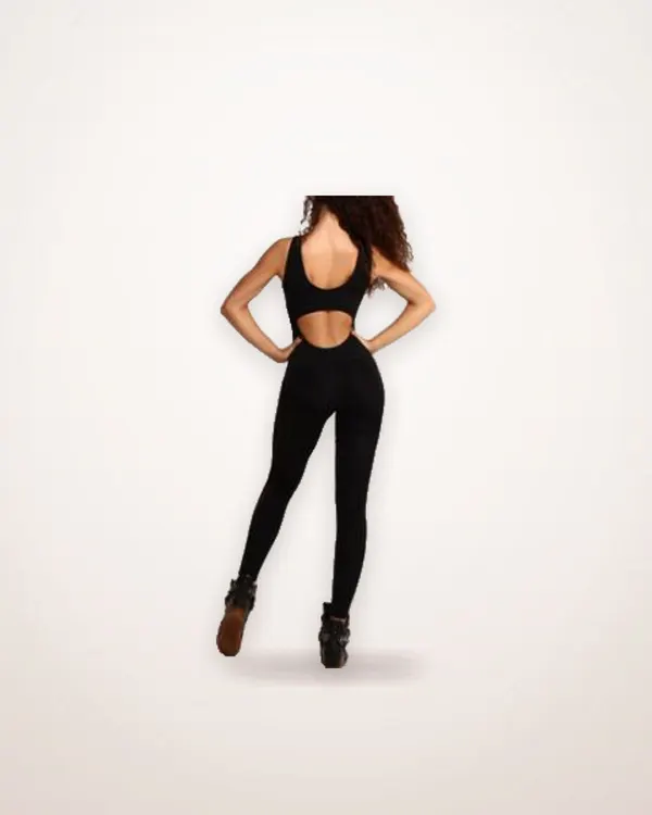 Mesh Workout Jumpsuit