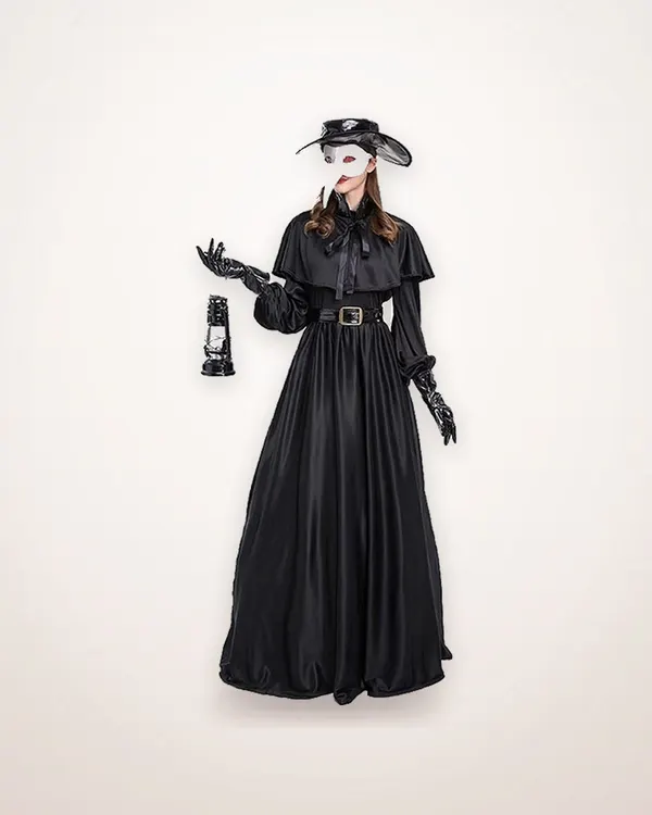 Crow Beak Plague Doctor Costume Set