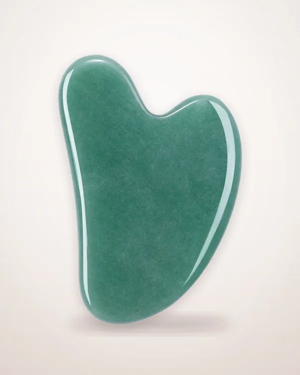 Heart-Shaped Crystal Gua Sha Board