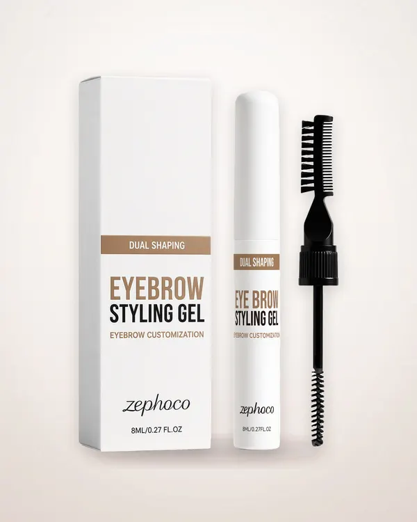 Dual-Ended Clear Brow Styling Gel