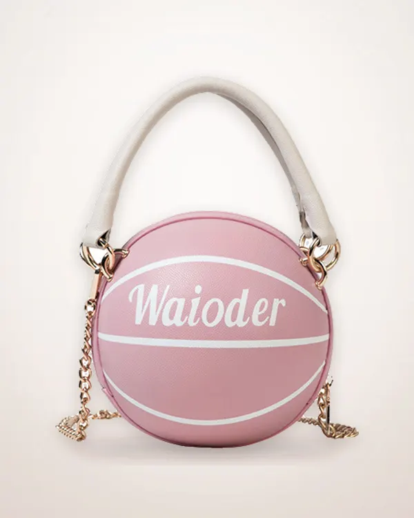 Round Basketball Crossbody Bag