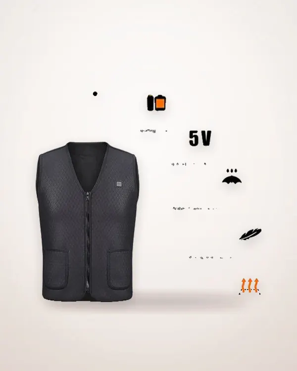 Electric Heated Outdoor Gilet