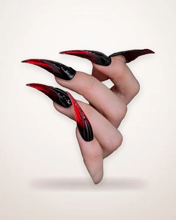 Long Dragon Claw Press-On Nails
