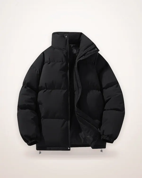 Stand Collar Padded Coat