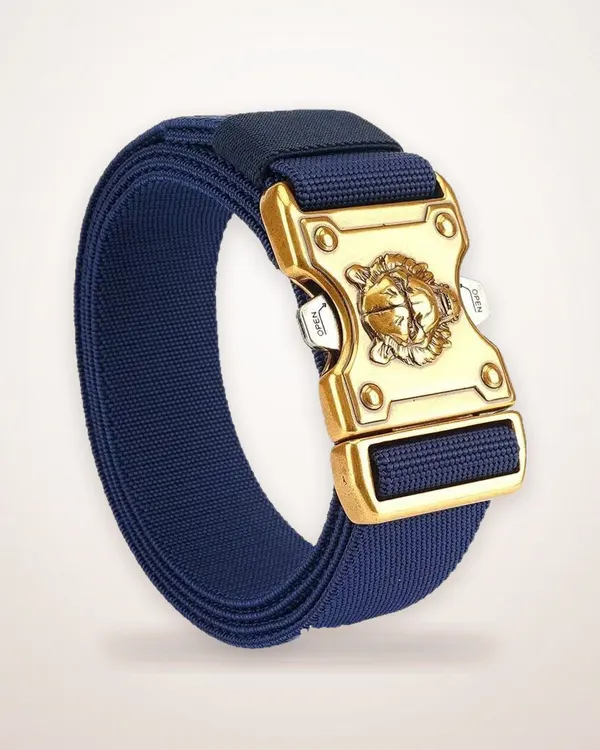 Canvas Webbing Belt with Alloy Buckle
