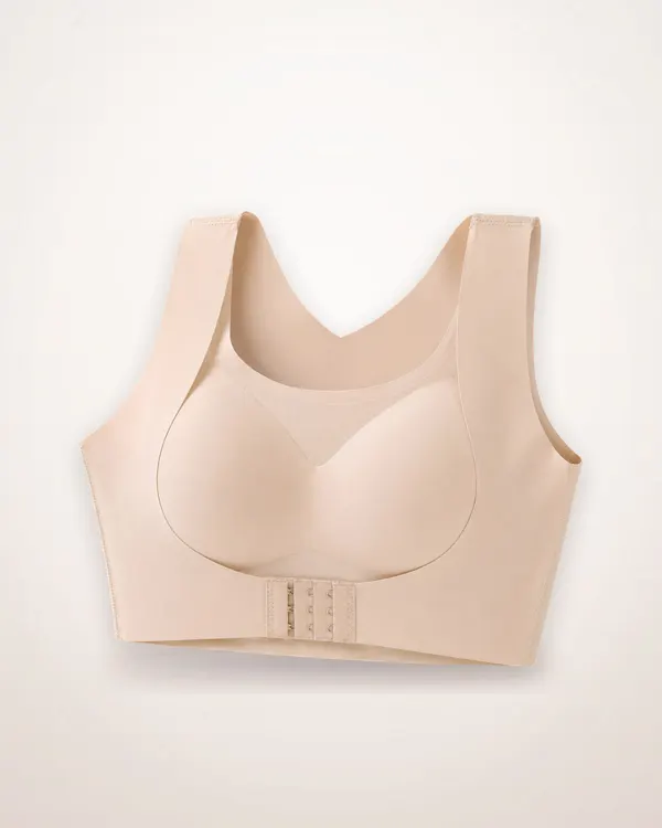 Front-Closure U-Back Supportive Bra