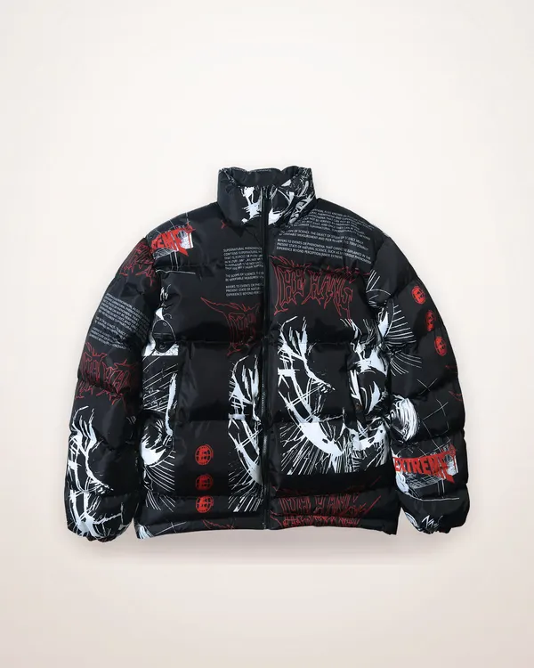 Creative Print Relaxed Jacket