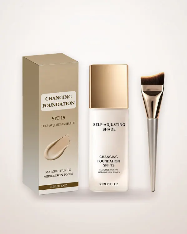 Temperature-Adaptive Moisturizing Foundation